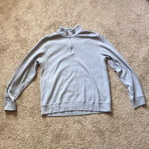 Vineyard Vines gray 1/4 zip. (M)